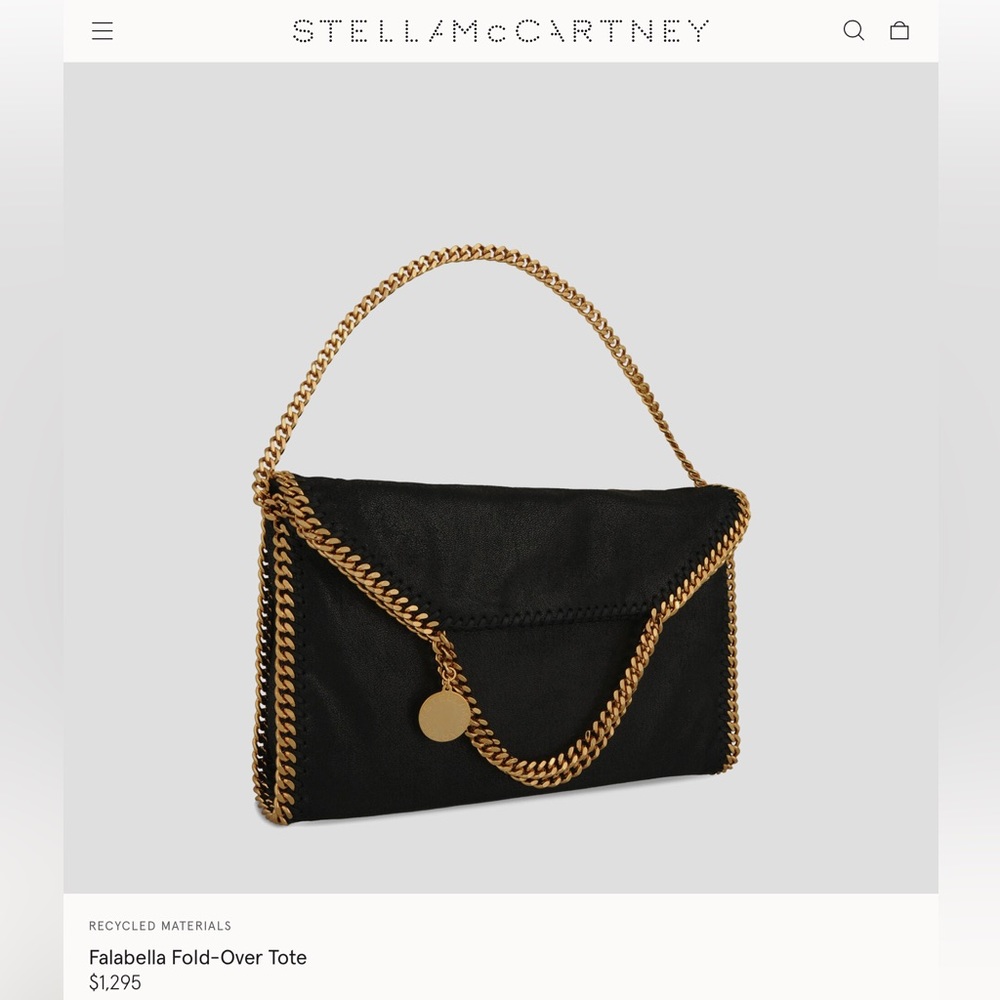STELLA McCARTNEY Falabella Foldover Small Tote